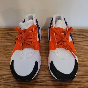 Huarache Run GS 'White Blue Orange'